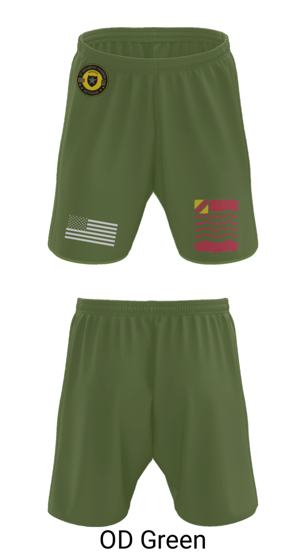 Athletic Shorts With Pockets, 1st Battalion 15th Field Artillery, Army, Teamtime, Team time, sublimation, custom sports apparel, team uniforms, spirit wear, spiritwear, sports uniforms, custom shirts, team store, custom team store, fundraiser sports, apparel fundraiser