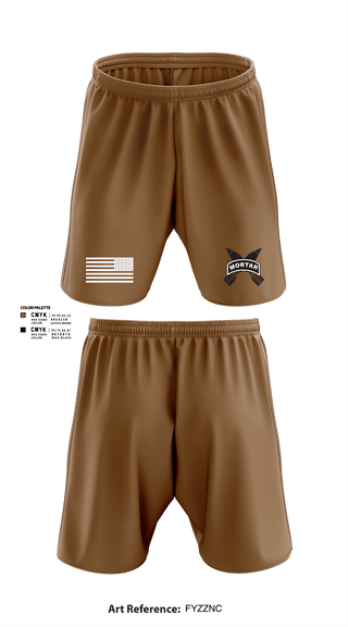 Athletic Shorts With Pockets, Mortars, Army, Teamtime, Team time, sublimation, custom sports apparel, team uniforms, spirit wear, spiritwear, sports uniforms, custom shirts, team store, custom team store, fundraiser sports, apparel fundraiser