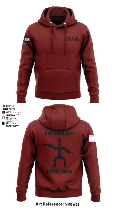 606th Qm Det 47278236 Hoodie - 4