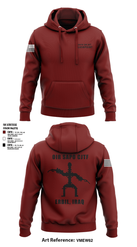 Hoodie, 606th Qm Det, Army, Teamtime, Team time, sublimation, custom sports apparel, team uniforms, spirit wear, spiritwear, sports uniforms, custom shirts, team store, custom team store, fundraiser sports, apparel fundraiser