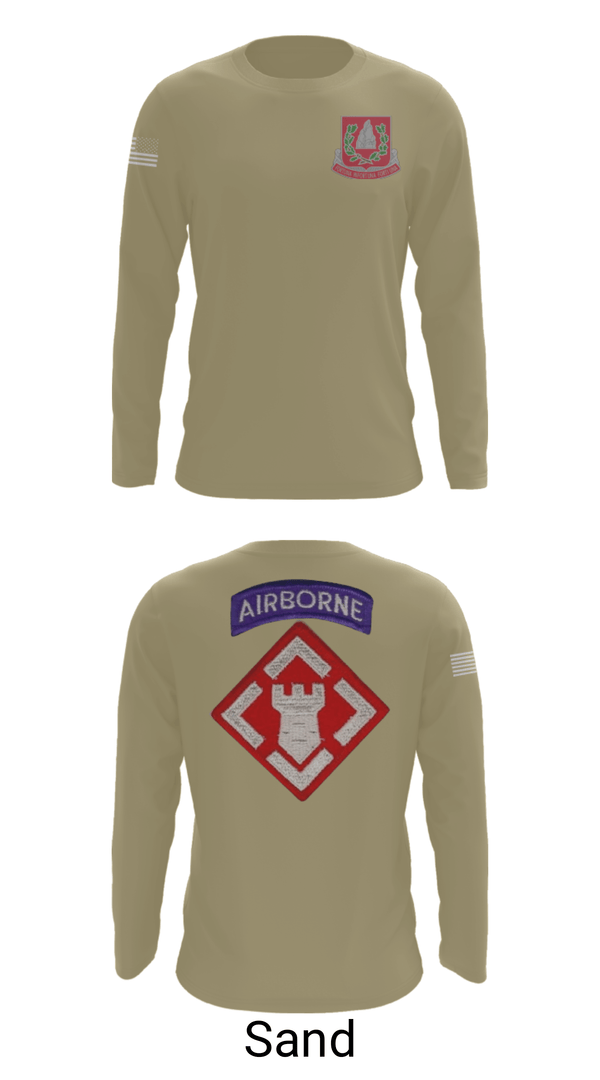 Long Sleeve Performance Shirt, 37th engineer bn, Army, Teamtime, Team time, sublimation, custom sports apparel, team uniforms, spirit wear, spiritwear, sports uniforms, custom shirts, team store, custom team store, fundraiser sports, apparel fundraiser