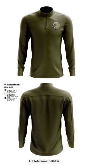 Quarter Zip Jacket, NIRT, Police, Teamtime, Team time, sublimation, custom sports apparel, team uniforms, spirit wear, spiritwear, sports uniforms, custom shirts, team store, custom team store, fundraiser sports, apparel fundraiser