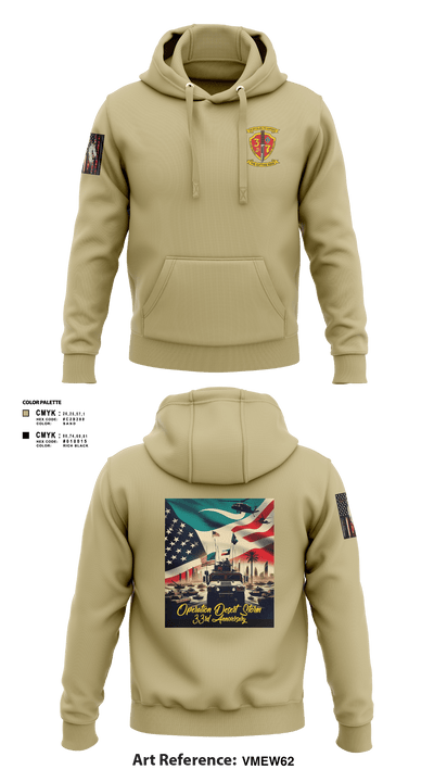 3/7 India Co. Wpns Plt 50459074 Hoodie - 4
