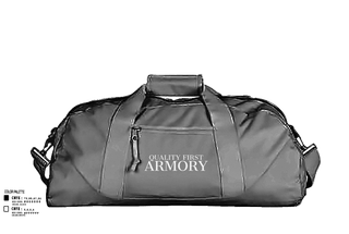 Duffle Bag, QUALITY FIRST ARMORY, , Teamtime, Team time, sublimation, custom sports apparel, team uniforms, spirit wear, spiritwear, sports uniforms, custom shirts, team store, custom team store, fundraiser sports, apparel fundraiser