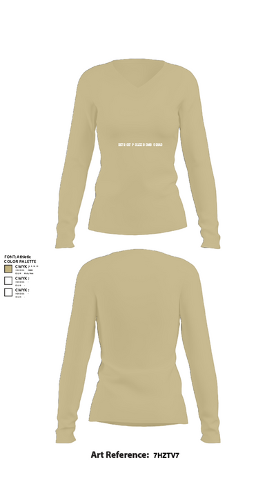 Detroit Police Bomb Squad 45487310 Women's Long Sleeve V-neck Shirt - 78