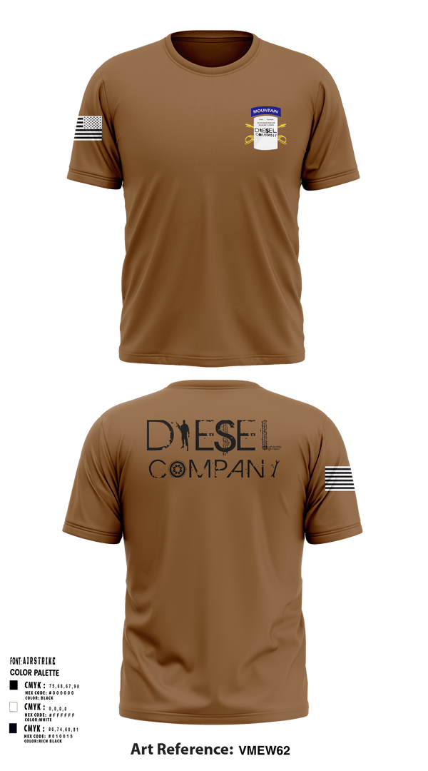 Short Sleeve Performance Shirt, Delta Company, National Guard, Teamtime, Team time, sublimation, custom sports apparel, team uniforms, spirit wear, spiritwear, sports uniforms, custom shirts, team store, custom team store, fundraiser sports, apparel fundraiser