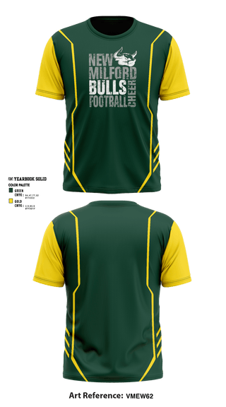 Short Sleeve Performance Shirt, New Milford Bulls Football And Cheerleading, Football, Teamtime, Team time, sublimation, custom sports apparel, team uniforms, spirit wear, spiritwear, sports uniforms, custom shirts, team store, custom team store, fundraiser sports, apparel fundraiser
