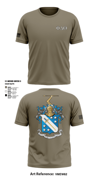 Short Sleeve Performance Shirt, Phi Delta Theta, Army, Teamtime, Team time, sublimation, custom sports apparel, team uniforms, spirit wear, spiritwear, sports uniforms, custom shirts, team store, custom team store, fundraiser sports, apparel fundraiser