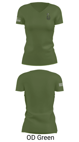 Women's Short Sleeve Vneck Shirt, Ortiz, Marines, Teamtime, Team time, sublimation, custom sports apparel, team uniforms, spirit wear, spiritwear, sports uniforms, custom shirts, team store, custom team store, fundraiser sports, apparel fundraiser