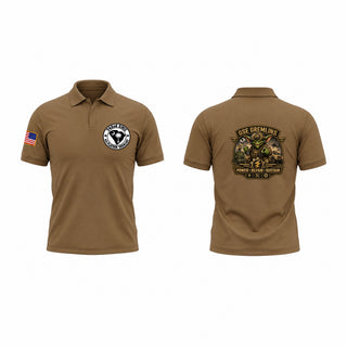 Short Sleeve Performance Polo, 742nd 4th PLT, National Guard, Teamtime, Team time, sublimation, custom sports apparel, team uniforms, spirit wear, spiritwear, sports uniforms, custom shirts, team store, custom team store, fundraiser sports, apparel fundraiser