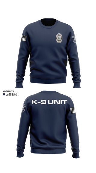 Crew Neck Sweatshirt, Struthers Police, Police, Teamtime, Team time, sublimation, custom sports apparel, team uniforms, spirit wear, spiritwear, sports uniforms, custom shirts, team store, custom team store, fundraiser sports, apparel fundraiser