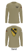 1st cav Div 3abct 85829502 Long Sleeve Performance Shirt 86