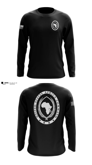 Long Sleeve Performance Shirt, USAFRICOM, Army, Teamtime, Team time, sublimation, custom sports apparel, team uniforms, spirit wear, spiritwear, sports uniforms, custom shirts, team store, custom team store, fundraiser sports, apparel fundraiser