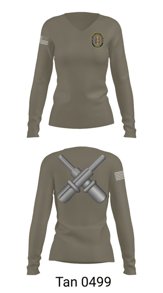 Womens Long Sleeve Vneck Shirt, US Aegis Ashore Missile Defense System Romania, Navy, Teamtime, Team time, sublimation, custom sports apparel, team uniforms, spirit wear, spiritwear, sports uniforms, custom shirts, team store, custom team store, fundraiser sports, apparel fundraiser