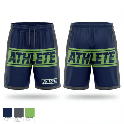 Wolves 85969399 Athletic Shorts With Pockets - 1
