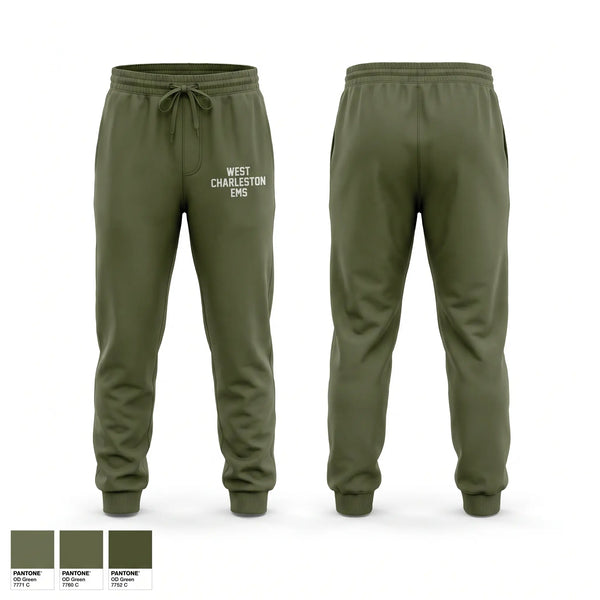 Sweatpants, west charleston EMS, EMS/EMT, Teamtime, Team time, sublimation, custom sports apparel, team uniforms, spirit wear, spiritwear, sports uniforms, custom shirts, team store, custom team store, fundraiser sports, apparel fundraiser