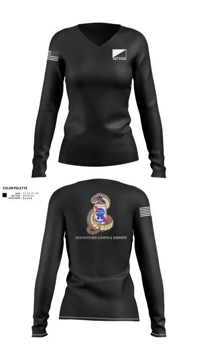 3rd Cavalry regiment 85953709 Women's Long Sleeve V-neck Shirt - 20