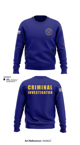 Crew Neck Sweatshirt, WV Attorney General Medicaid Fraud Control Unit, Police, Teamtime, Team time, sublimation, custom sports apparel, team uniforms, spirit wear, spiritwear, sports uniforms, custom shirts, team store, custom team store, fundraiser sports, apparel fundraiser