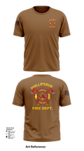 PHILLIPSBURG FIRE DEPARTMENT 39354124 Short Sleeve Performance Shirt - 101
