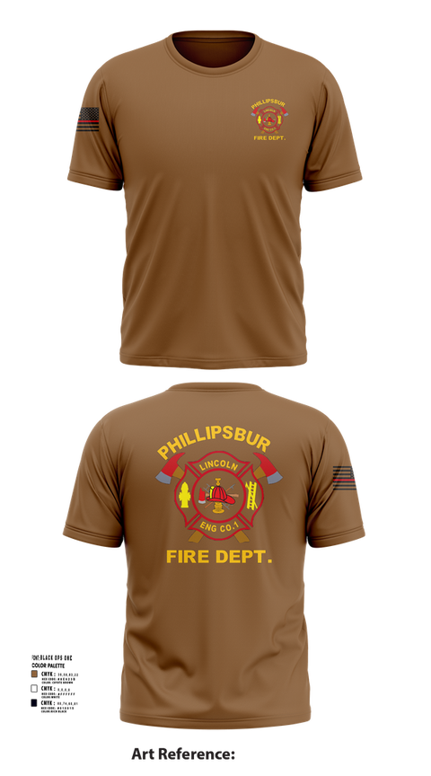 Short Sleeve Performance Shirt, PHILLIPSBURG FIRE DEPARTMENT, , Teamtime, Team time, sublimation, custom sports apparel, team uniforms, spirit wear, spiritwear, sports uniforms, custom shirts, team store, custom team store, fundraiser sports, apparel fundraiser