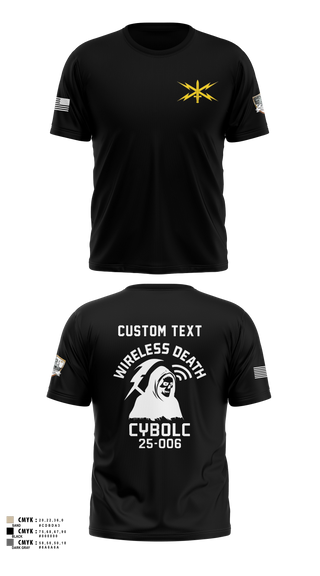 Short Sleeve Performance Shirt, Bravo Company, 401st Cyber Battalion, Army, Teamtime, Team time, sublimation, custom sports apparel, team uniforms, spirit wear, spiritwear, sports uniforms, custom shirts, team store, custom team store, fundraiser sports, apparel fundraiser