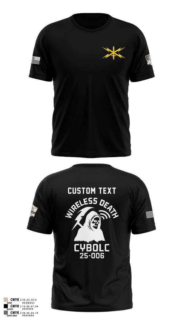 Short Sleeve Performance Shirt, Bravo Company, 401st Cyber Battalion, Army, Teamtime, Team time, sublimation, custom sports apparel, team uniforms, spirit wear, spiritwear, sports uniforms, custom shirts, team store, custom team store, fundraiser sports, apparel fundraiser