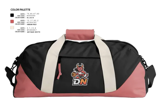 Duffle Bag, Demon Nation, Women's Basketball, Teamtime, Team time, sublimation, custom sports apparel, team uniforms, spirit wear, spiritwear, sports uniforms, custom shirts, team store, custom team store, fundraiser sports, apparel fundraiser