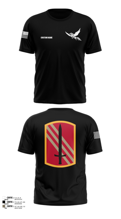 196th BDE SIG CO 21636857 Short Sleeve Performance Shirt - 4