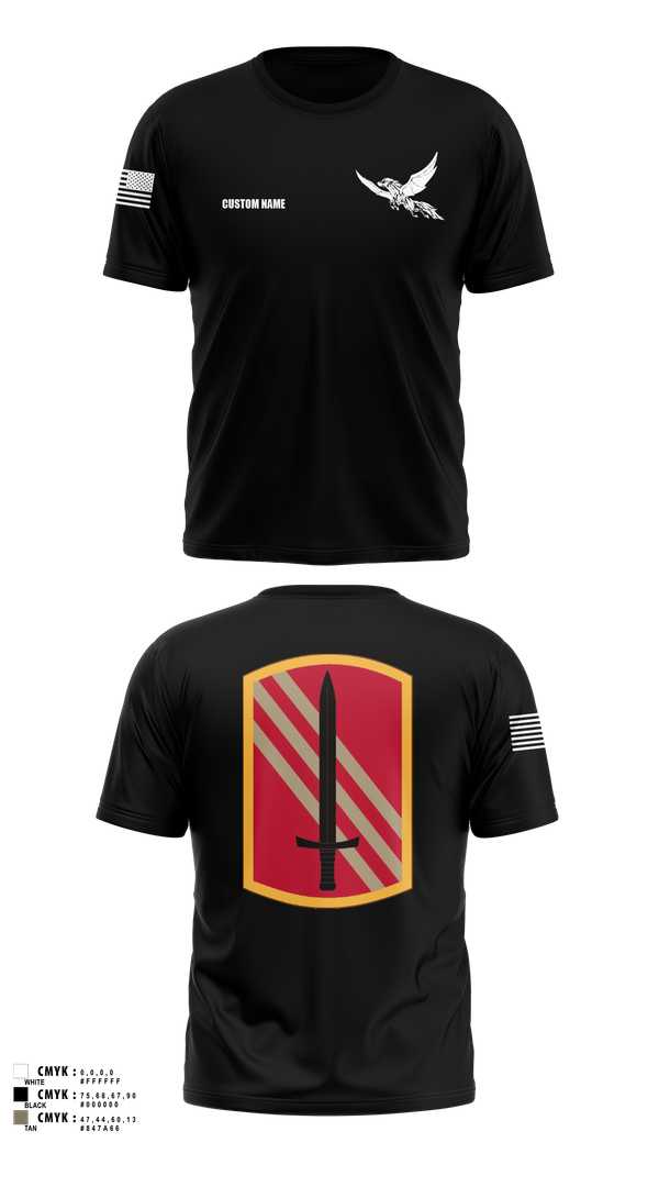 Short Sleeve Performance Shirt, 196th BDE SIG CO, , Teamtime, Team time, sublimation, custom sports apparel, team uniforms, spirit wear, spiritwear, sports uniforms, custom shirts, team store, custom team store, fundraiser sports, apparel fundraiser
