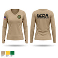 LOWER COLORADO RIVER AUTHORITY Women's Long Sleeve V-neck Shirt - 1
