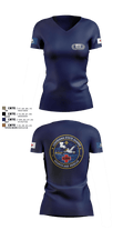 Louisiana State Guard 59908555 Women's Short Sleeve V-neck Shirt - 5
