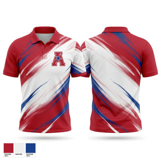 Short Sleeve Performance Polo, All American, Baseball, Teamtime, Team time, sublimation, custom sports apparel, team uniforms, spirit wear, spiritwear, sports uniforms, custom shirts, team store, custom team store, fundraiser sports, apparel fundraiser
