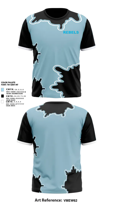 Short Sleeve Performance Shirt, Rebels, Softball, Teamtime, Team time, sublimation, custom sports apparel, team uniforms, spirit wear, spiritwear, sports uniforms, custom shirts, team store, custom team store, fundraiser sports, apparel fundraiser