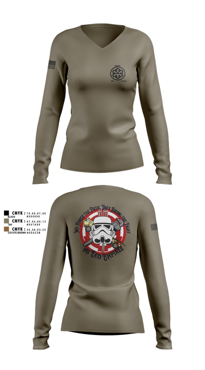 141 echo 27271231 Women's Long Sleeve V-neck Shirt - 2 (1)