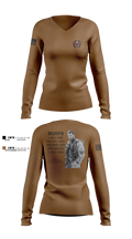 H2F_1MED_ 57116323 Women's Long Sleeve V-neck Shirt - 3