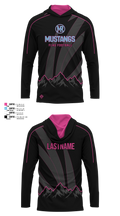 Mountain Range HS Flag Football Long Sleeve hooded sunshirt - 2