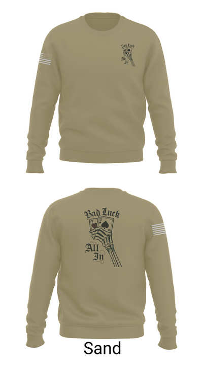 4th plt bad luck 18253345 Crew Neck Sweatshirt - 85