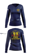 Livingston parish fire district 11 72203323 Women's Long Sleeve V-neck Shirt - 3