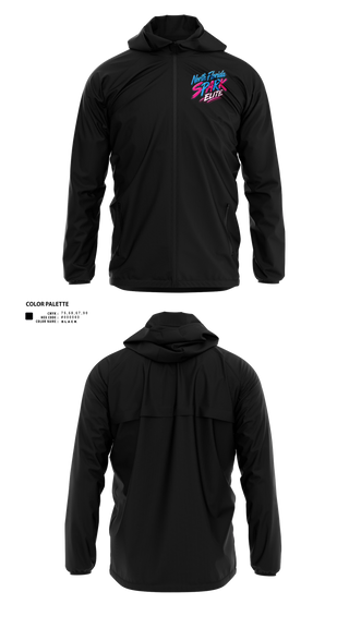 Windbreaker, North Florida Spark, Softball, Teamtime, Team time, sublimation, custom sports apparel, team uniforms, spirit wear, spiritwear, sports uniforms, custom shirts, team store, custom team store, fundraiser sports, apparel fundraiser