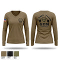 117th Engineer Brigade 46643655 Women's Long Sleeve V-neck Shirt - 1