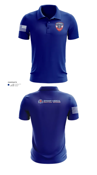 Short Sleeve Performance Polo, Entrust Medical Services Express, EMS/EMT, Teamtime, Team time, sublimation, custom sports apparel, team uniforms, spirit wear, spiritwear, sports uniforms, custom shirts, team store, custom team store, fundraiser sports, apparel fundraiser