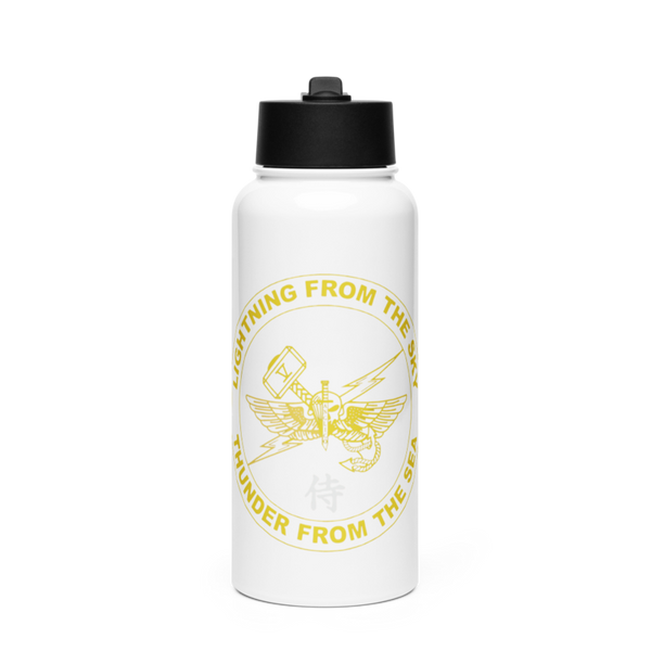 5th ANGLICO Stainless Steel Water Bottle with a Straw Lid