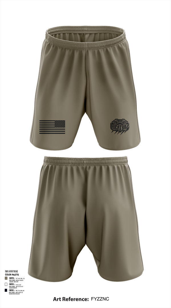 Athletic Shorts With Pockets, Alligator Alcatraz, , Teamtime, Team time, sublimation, custom sports apparel, team uniforms, spirit wear, spiritwear, sports uniforms, custom shirts, team store, custom team store, fundraiser sports, apparel fundraiser