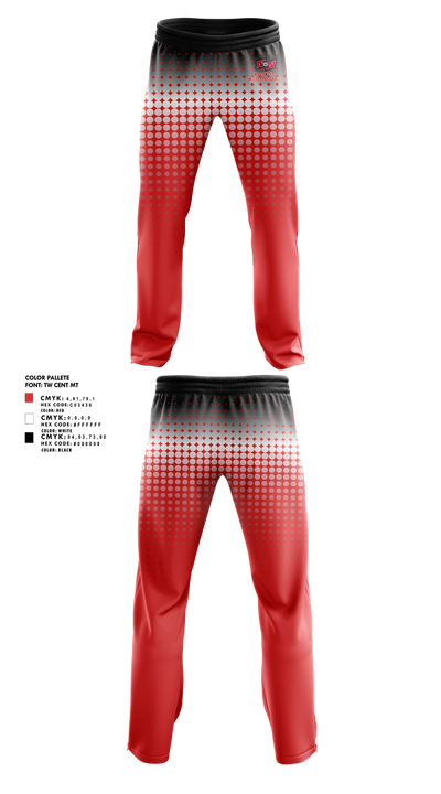 Niles West Wolfettes Dance 83558148 Sweatpants - 1