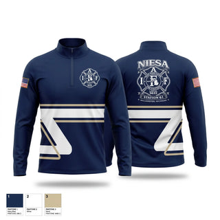 Windbreaker, NIESA PROFESSIONAL FIRE FIGHTERS  - LOCAL 5633, Fire Department, Teamtime, Team time, sublimation, custom sports apparel, team uniforms, spirit wear, spiritwear, sports uniforms, custom shirts, team store, custom team store, fundraiser sports, apparel fundraiser