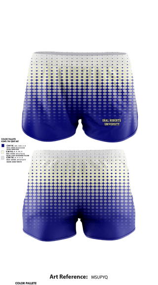 Track Shorts, Oral Roberts University, , Teamtime, Team time, sublimation, custom sports apparel, team uniforms, spirit wear, spiritwear, sports uniforms, custom shirts, team store, custom team store, fundraiser sports, apparel fundraiser