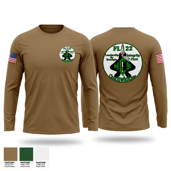 Long Sleeve Performance Shirt, Choctaw Air Force jortc, Air Force, Teamtime, Team time, sublimation, custom sports apparel, team uniforms, spirit wear, spiritwear, sports uniforms, custom shirts, team store, custom team store, fundraiser sports, apparel fundraiser