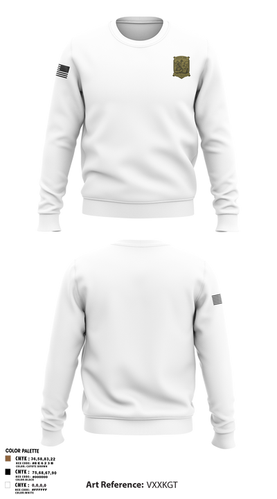 665th SMC 73329737 Crew Neck Sweatshirt - 2