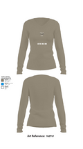 15th MI BN 97323221 Women's Long Sleeve V-neck Shirt - 62