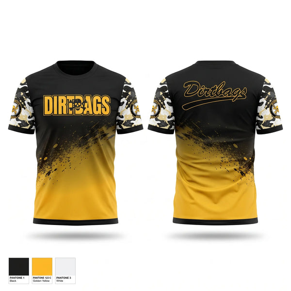 Short Sleeve Performance Shirt, DC Dirtbags, Baseball, Teamtime, Team time, sublimation, custom sports apparel, team uniforms, spirit wear, spiritwear, sports uniforms, custom shirts, team store, custom team store, fundraiser sports, apparel fundraiser
